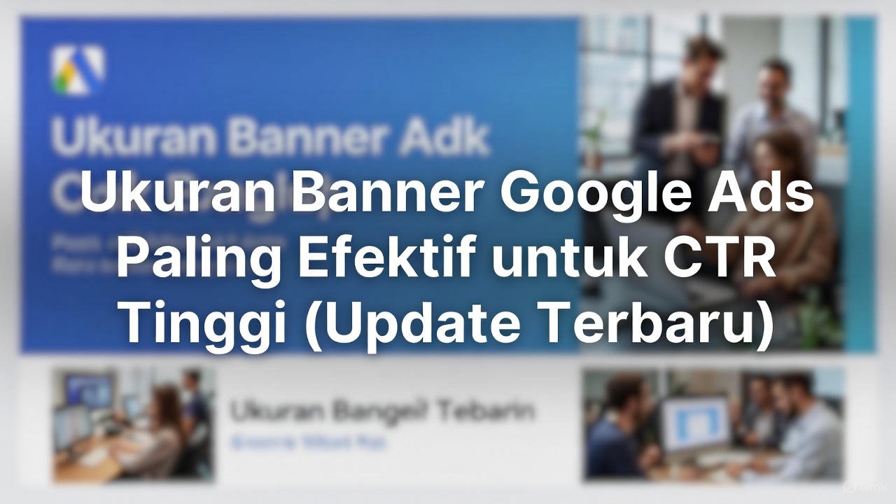 Ukuran Banner Google Ads Paling Efektif Mendatangkan Klik (Terbaru 2026)
