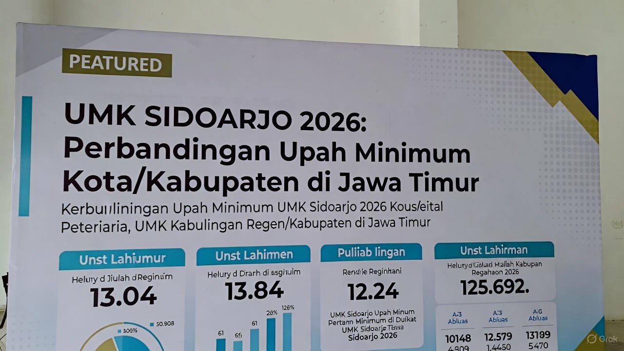UMK Sidoarjo 2026: Prediksi Besaran Upah Minimum Terbaru dan Analisis Lengkap