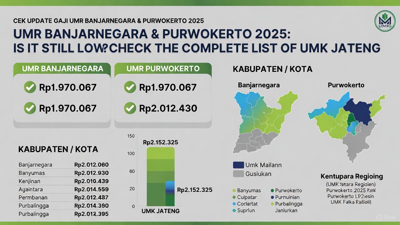 UMR Banjarnegara & Purwokerto 2026: Benarkah Masih Rendah? Cek Daftar Lengkap UMK Jateng