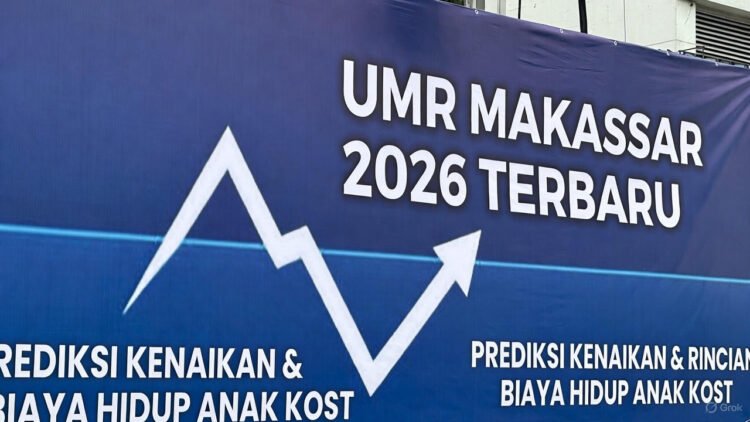 UMR Makassar 2026 Terbaru: Prediksi Kenaikan 8,5%-10,5% & Rincian Biaya Hidup Anak Kost Bulanan