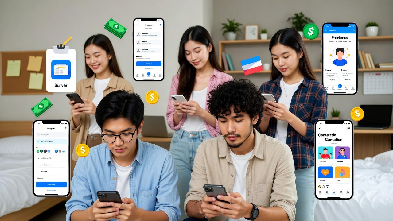 7 Cara Menghasilkan Uang dari HP untuk Mahasiswa Tanpa Modal di 2026