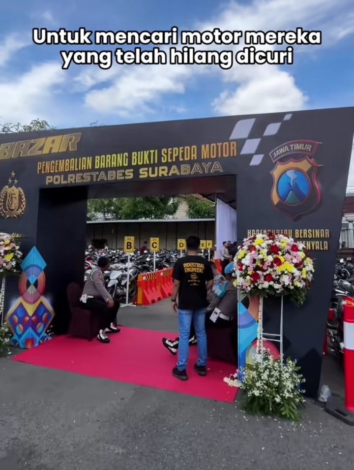 Bazar Pengembalian Motor di Surabaya 2026: Panduan Lengkap Polrestabes Surabaya untuk Klaim Barang Bukti Curanmor