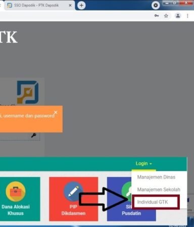 Cara Cek Akun SSO Dapodik PTK/Guru 2026: Email dan Password untuk Login SIPKA dan PTK Datadik