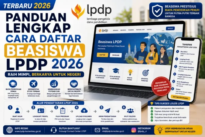 Panduan Lengkap Cara Daftar Beasiswa LPDP 2026