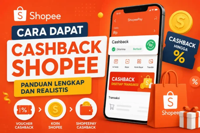 Cara Dapat Cashback Shopee: Panduan Lengkap dan Realistis