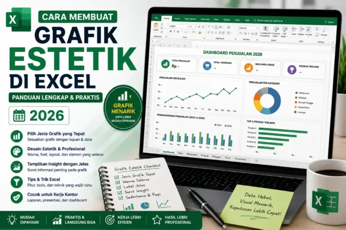 Cara Membuat Grafik Estetik di Excel: Panduan 2026