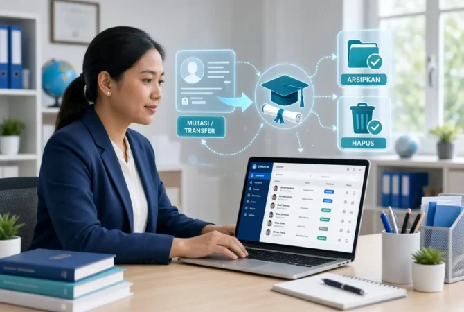 Cara Menghapus Data Siswa di E-Rapor: Mutasi & Lulus