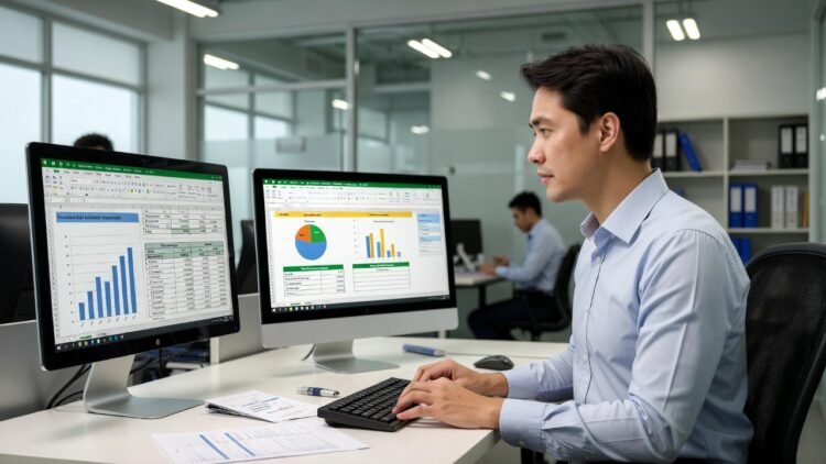 Cara Menghitung Gaji Bersih UMK 2026 Menggunakan Rumus Excel (Free Template)