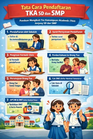 Panduan Lengkap Cara Pendaftaran TKA SD dan SMP 2026: Langkah demi Langkah untuk Operator Sekolah dan Orang Tua