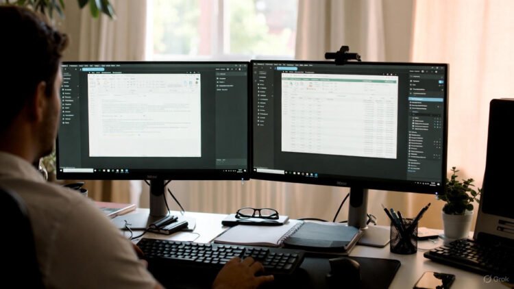 Cara Setting Dual Monitor Agar Produktif: Panduan Lengkap 2026