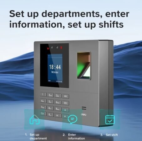 Cara Setting Shift Karyawan Menggunakan Deli Mesin Absensi Wajah dan Sidik Jari ES161: Panduan Lengkap 2026