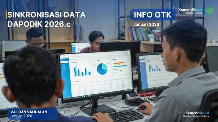 Cara Sinkronisasi Dapodik 2026 Agar Data Info GTK Cepat Valid: Panduan Lengkap Versi 2026.c