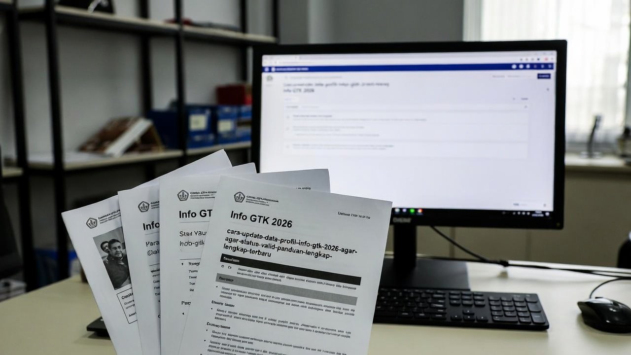 Cara Update Data Profil Info GTK 2026 Agar Status Valid: Panduan Lengkap & Terbaru