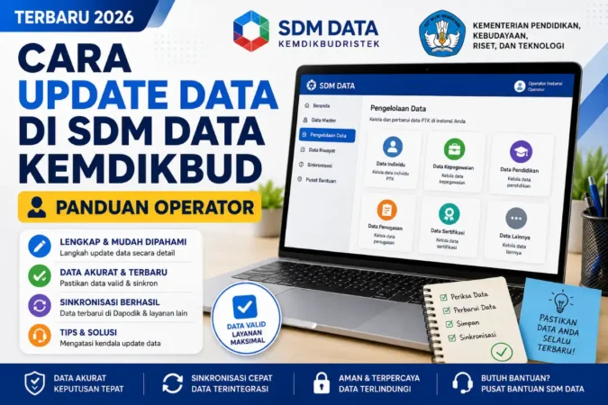 Cara Update Data di SDM Data Kemdikbud: Panduan Operator