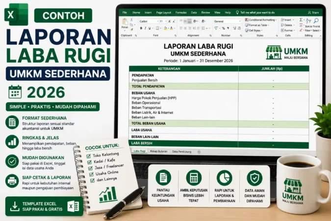 Contoh Laporan Laba Rugi UMKM Sederhana 2026