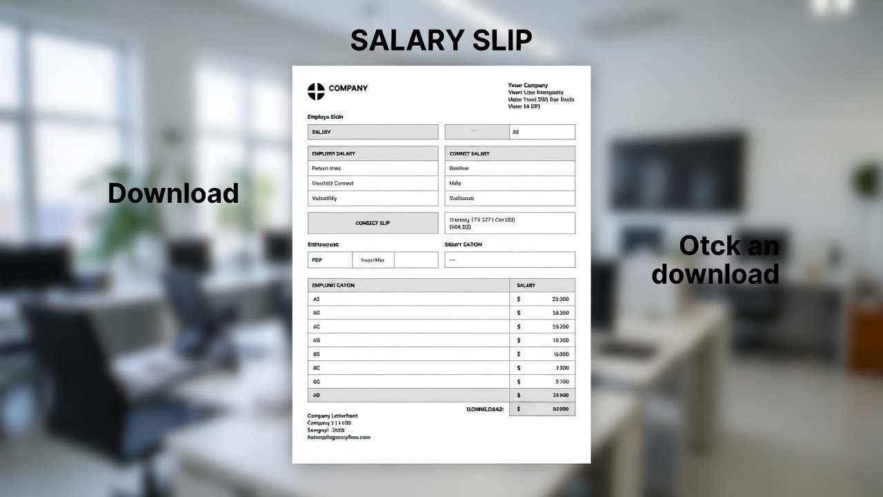 Contoh Slip Gaji Karyawan Swasta Format PDF & Word 2026 – Lengkap & Siap Download