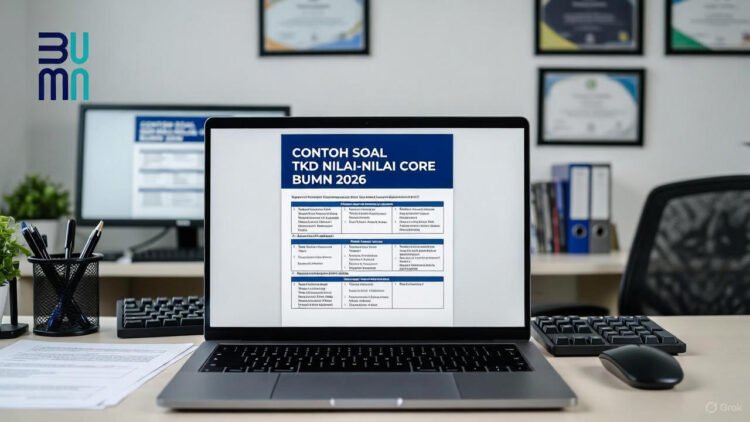 Contoh Kumpulan Soal TKD dan Core Values BUMN 2026: PDF Download & Kunci Jawaban Lengkap