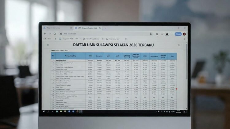 Daftar UMK Sulawesi Selatan 2026 Terbaru: Besaran per Kabupaten/Kota dan Analisis Kenaikan
