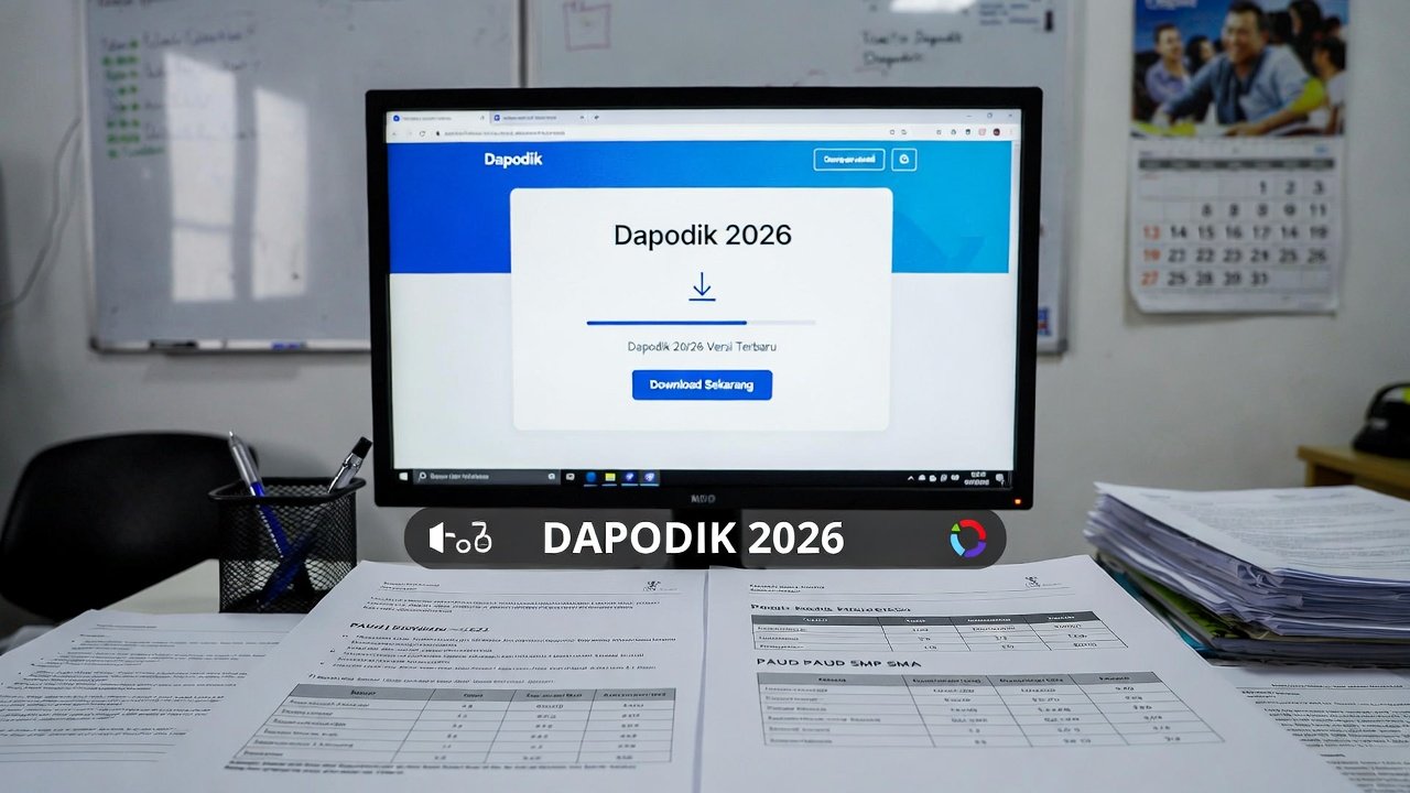 Download Aplikasi Dapodik 2026 Versi Terbaru untuk PAUD/SD/SMP/SMA: Link Resmi & Cara Instal