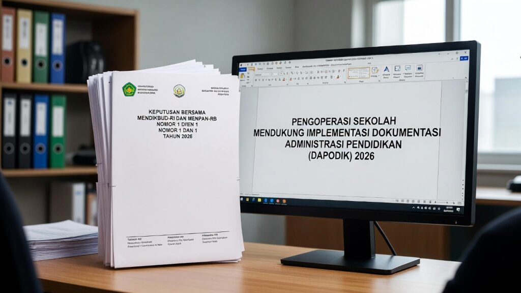 Download Format SK Operator Dapodik 2026 Format Docx Terbaru: Contoh ...