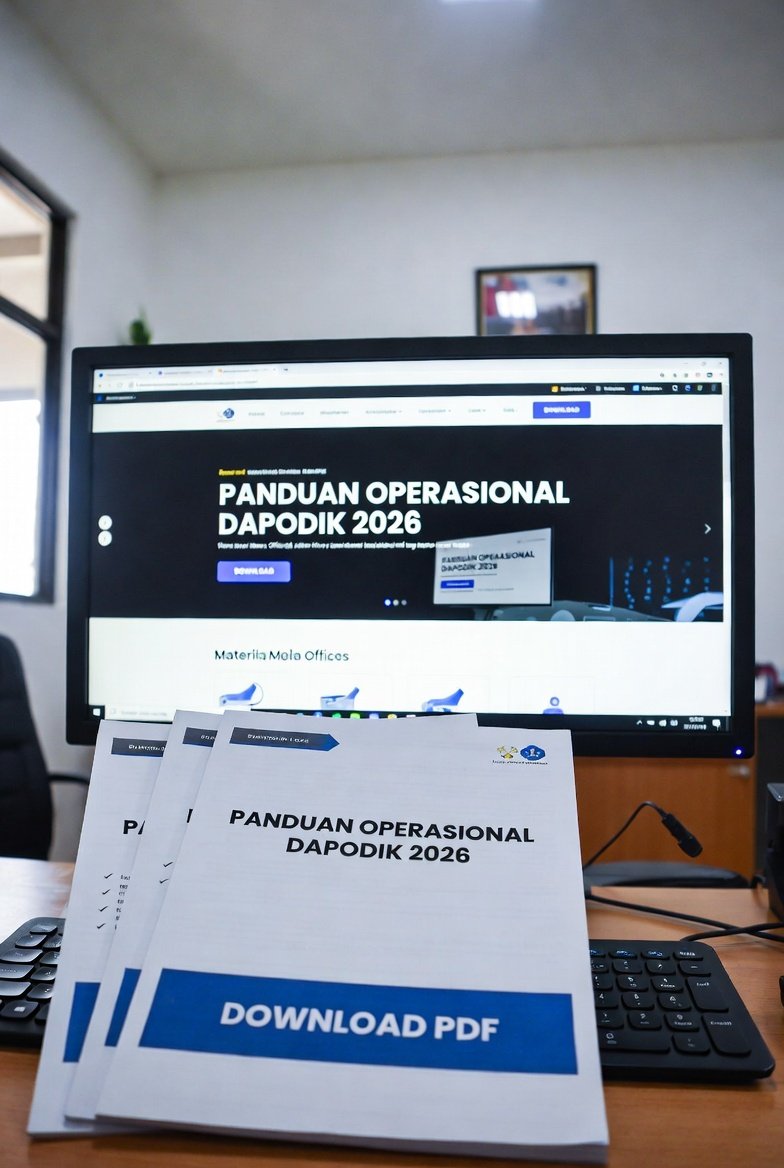 Download Panduan Operasional Dapodik 2026 PDF Resmi: Link Terbaru & Isi Lengkap