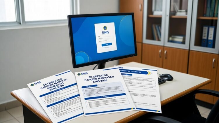 Format SK Operator Dapodik Madrasah (EMIS) 2026 (Word): Contoh Lengkap & Panduan Resmi