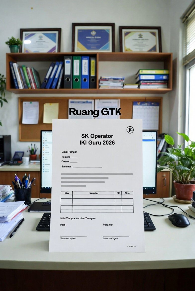 Contoh Format SK Operator IKI Guru 2026: Panduan Lengkap Penugasan Penilaian Kinerja Terbaru