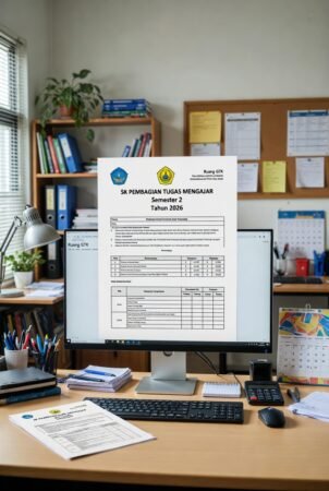 Contoh Format SK Pembagian Tugas Mengajar Semester 2 Tahun 2026 Docx: Panduan Lengkap Terbaru