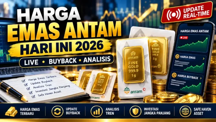 Harga Emas Antam Hari Ini 2026: Live, Buyback & Analisis