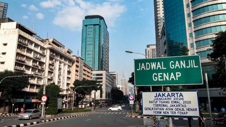 Jadwal Ganjil Genap Jakarta Januari 2026: Aturan Terbaru Setelah Libur Tahun Baru