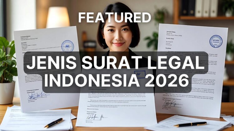 Jenis Surat Legal di Indonesia 2026: Panduan Lengkap, Contoh Format, dan Tips Sah Hukum