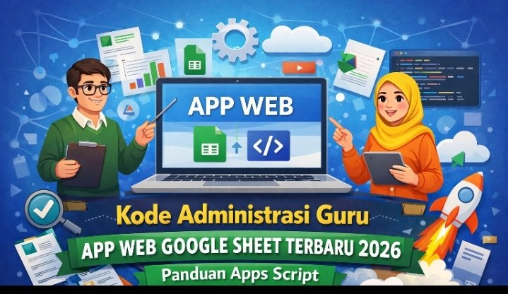 Kode Administrasi Guru App Web Google Sheet Terbaru 2026: Panduan Lengkap Membuat Aplikasi Absensi, Nilai, dan Jadwal