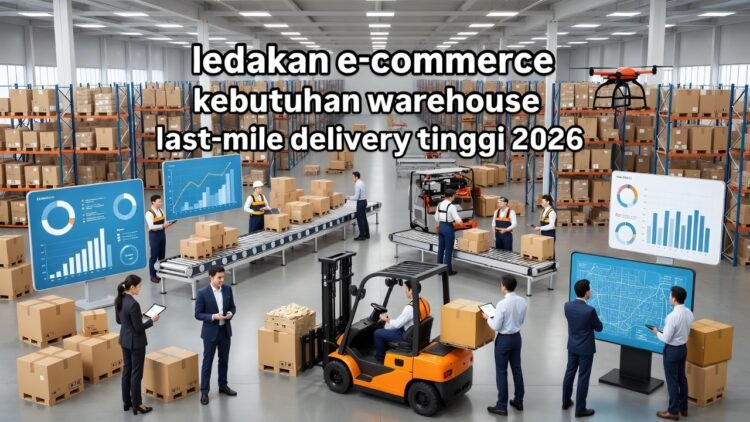 Ledakan E-Commerce 2026: Mengapa Kebutuhan Warehouse & Last-Mile Delivery Semakin Tinggi