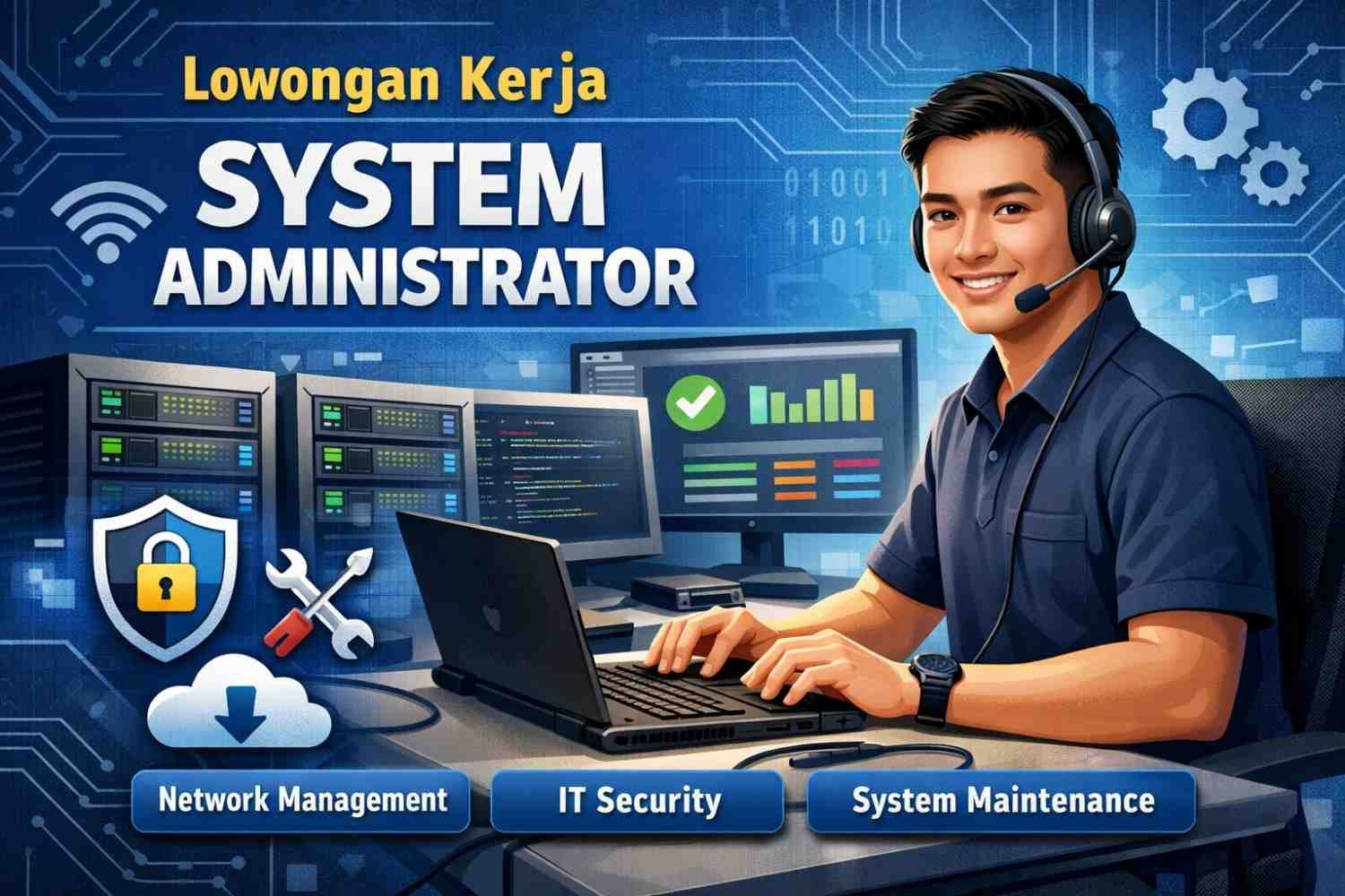 Loker System Administrator 2026: Deskripsi Lengkap, Gaji, Sertifikasi, dan Tips Melamar
