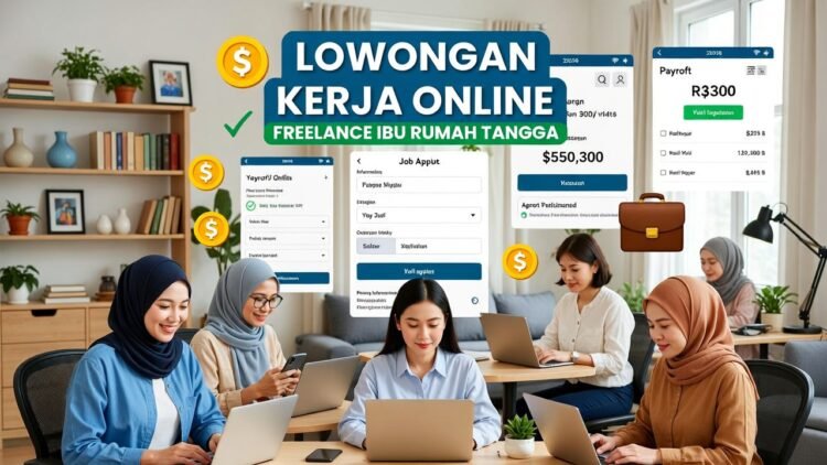 10 Lowongan Kerja Online Freelance untuk Ibu Rumah Tangga Gaji Harian 2026