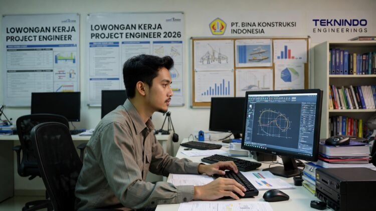 Lowongan Kerja Project Engineer 2026: Tugas, Gaji, Kualifikasi, dan Tips Melamar