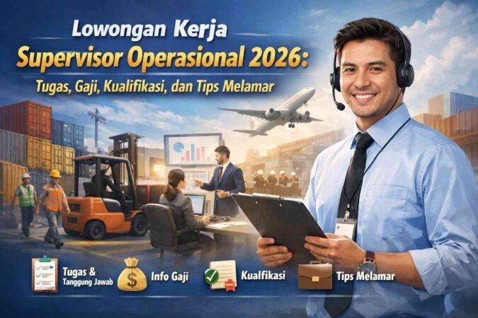Lowongan Kerja Supervisor Operasional 2026: Tugas, Gaji, Kualifikasi, dan Tips Melamar