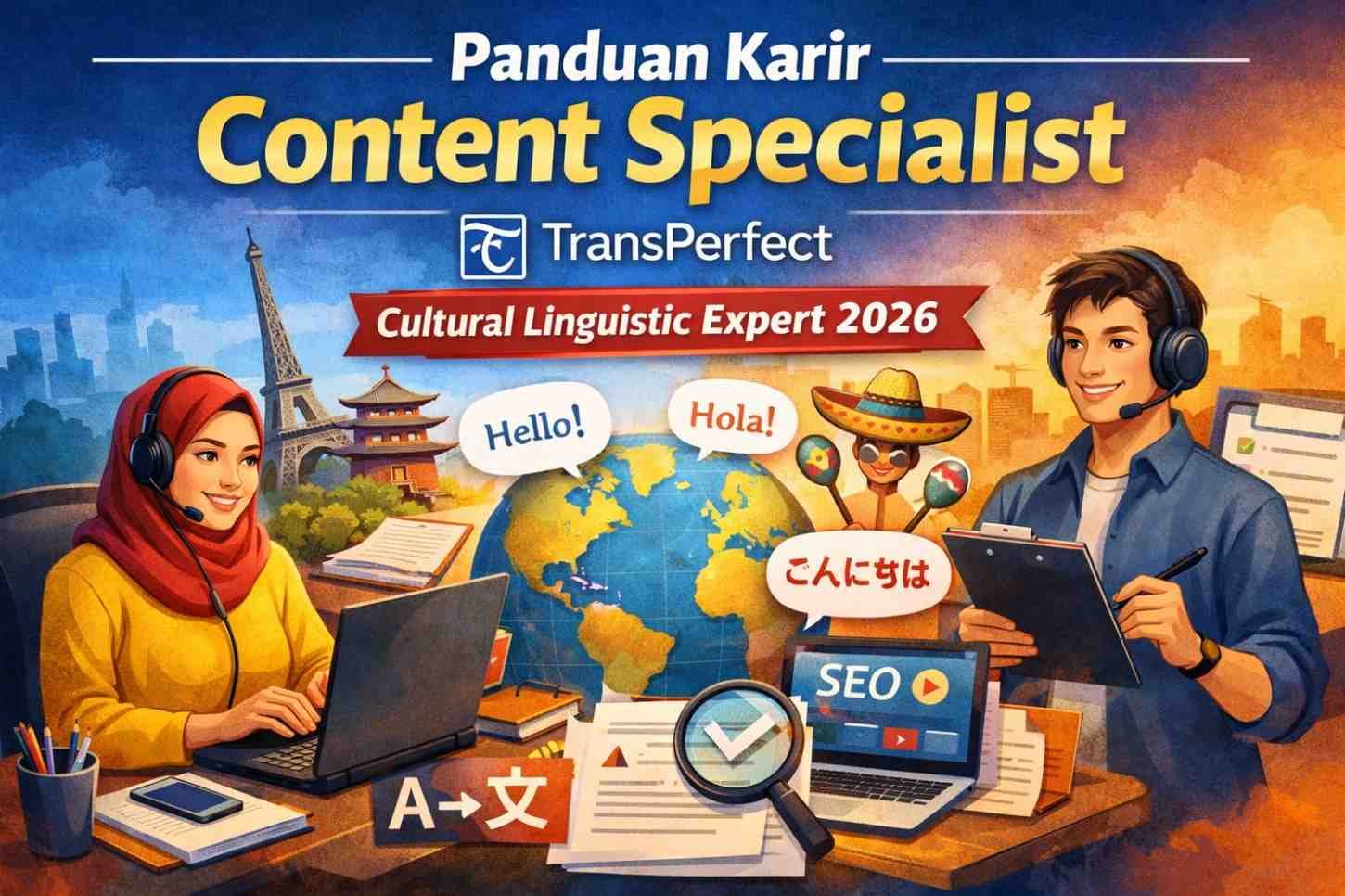 Panduan Karir Content Specialist 2026: Cultural & Linguistic Expert di TransPerfect & Posisi Serupa