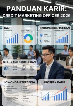 Panduan Karir Credit Marketing Officer (CMO) 2026: Gaji, Skill, Lowongan & Prospek di Indonesia