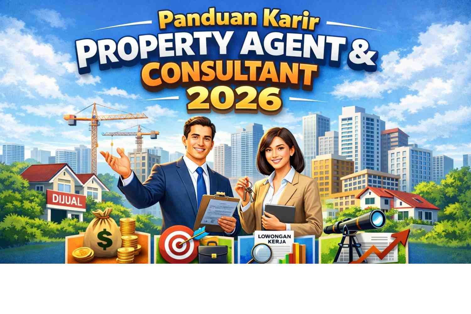 Panduan Karir Property Agent & Consultant 2026: Gaji, Skill, Lowongan & Prospek di Indonesia