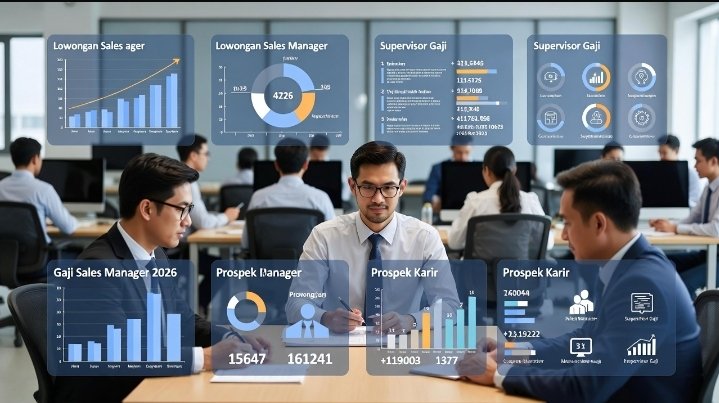 Panduan Karir Sales Manager & Supervisor 2026: Gaji, Skill, Lowongan & Prospek di Indonesia