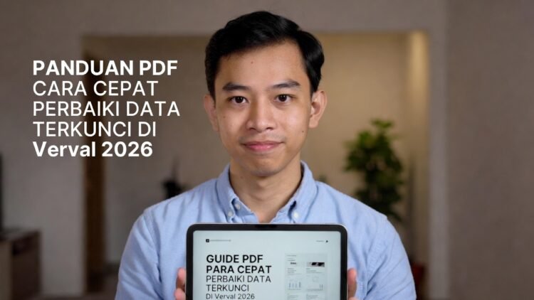 Panduan PDF Cara Cepat Perbaiki "Data Terkunci" di Verval PTK/PD/Ijazah 2026: Solusi Lengkap untuk Operator Sekolah