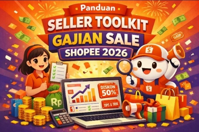 [PENTING!] Panduan & Seller Toolkit Maksimalkan Penjualan di Gajian Sale Shopee 2026: Strategi Lengkap untuk Seller Pemula hingga Pro