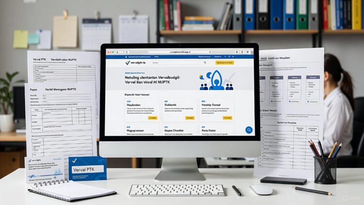 Panduan Lengkap Verval PTK 2026: Cara Login, Pengajuan NUPTK, Perbaikan Data, dan Solusi Masalah