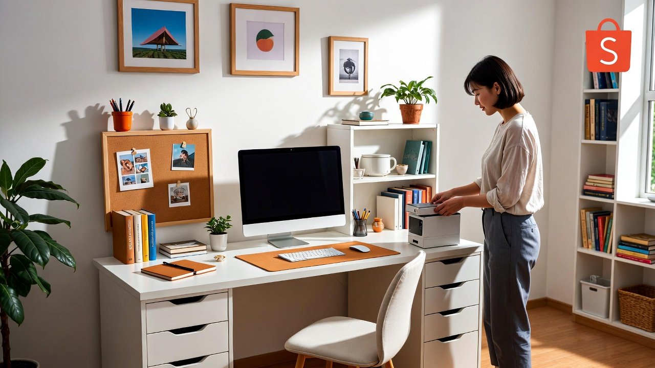 15 Rekomendasi Setup Meja Kerja Minimalis dengan Barang Shopee Hemat Budget 2026