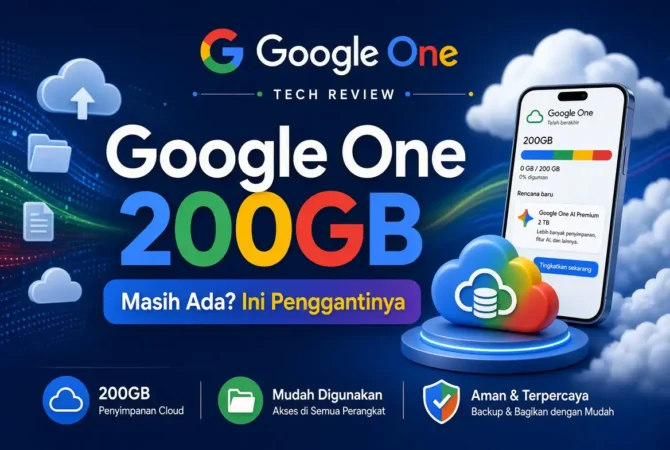 Review Google One 200GB: Masih Ada? Ini Penggantinya