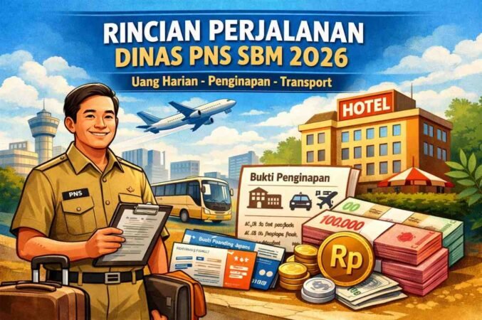 Rincian Perjalanan Dinas PNS SBM 2026: Uang Harian, Biaya Penginapan, dan Transportasi Lengkap PMK 32/2025