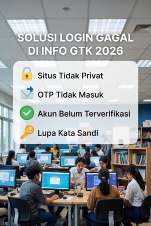 Solusi Gagal Login Info GTK 2026: Panduan Lengkap Mengatasi Error Akses dan Validasi Data Guru