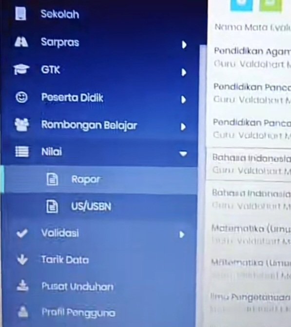 Tampilan Nilai e-Rapor di Dapodik 2026: Mengapa Capaian Kompetensi Hanya “Pada Aplikasi e-Rapor” – Panduan Lengkap