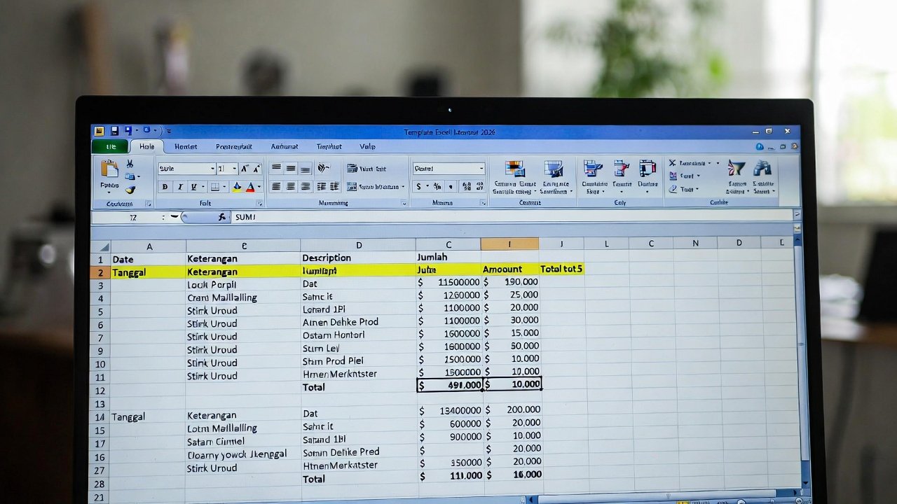 Template Excel Otomatis Hitung Uang Makan Lembur PNS 2026: Panduan Lengkap, Formula, dan Contoh Perhitungan